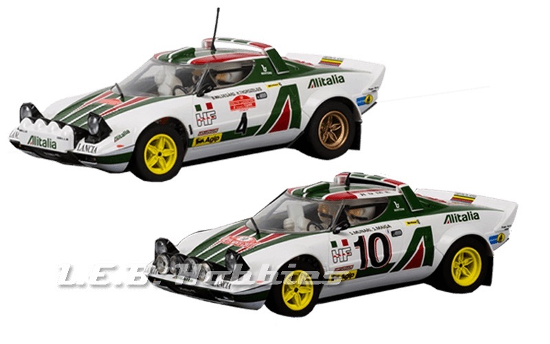 C3894A Scalextric Lanica Stratos 1976 Rally Champions Twin pack C3894A Scalextric Lanica Stratos 1976 Rally Champions Twin pack